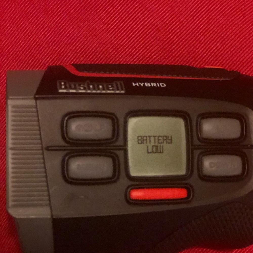 Bushnell Hybrid laser rangefinder